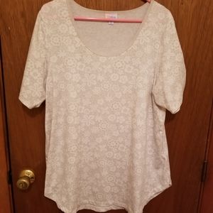 Lularoe Morgan short sleeve shirt, XL